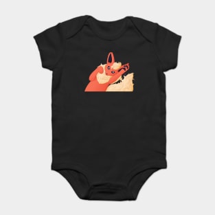 Magic Fire Doggo Baby Bodysuit